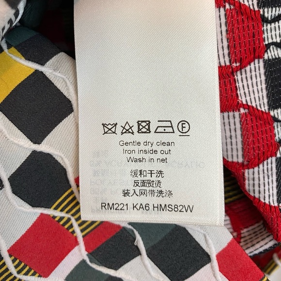 Louis Vuitton Virgil Abloh Shirt Amen Break LV Logo Button Up Mens Size XL Red - Picture 15 of 15